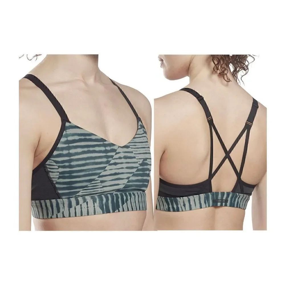 Core 10 by Reebok Women's Lux Strappy Sports Bra, Medium